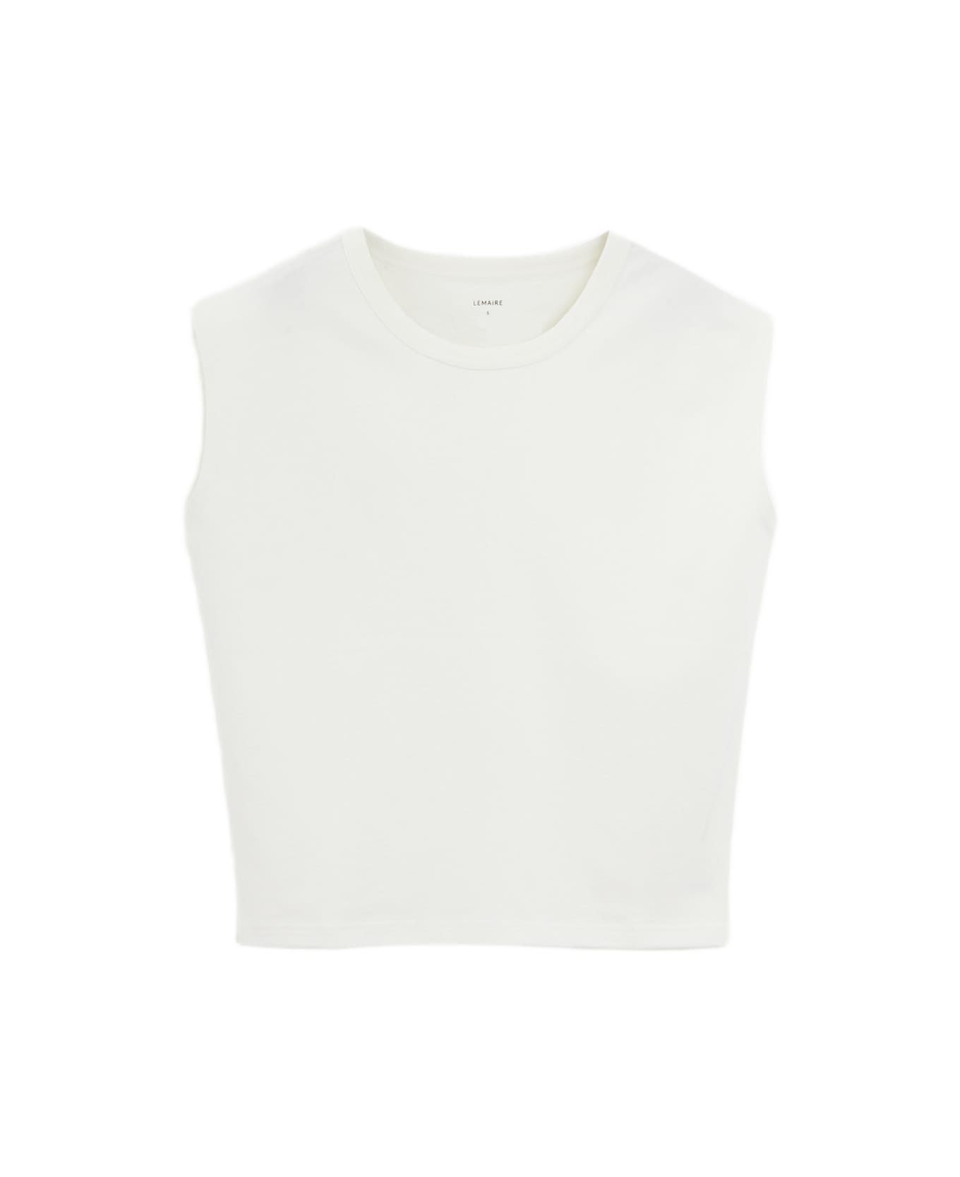 Lemaire Cap Sleeve T-shirt - white
