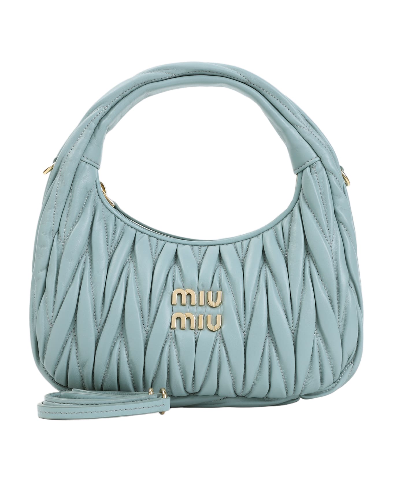 Miu Miu Wander Matelassé Hobo Bag - Linfa