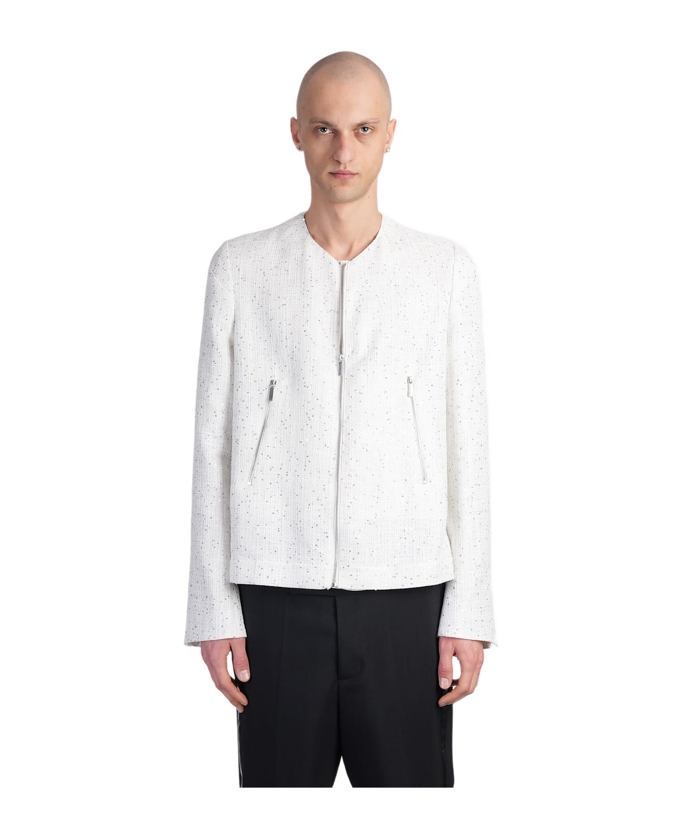 Sapio N 36 Casual Jacket In Beige Cotton - beige