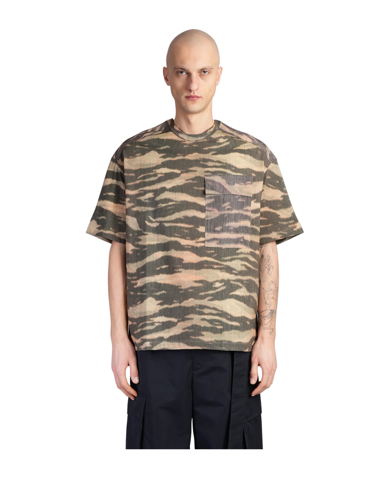 Jil Sander T-shirt In Multicolor Cotton - multicolor