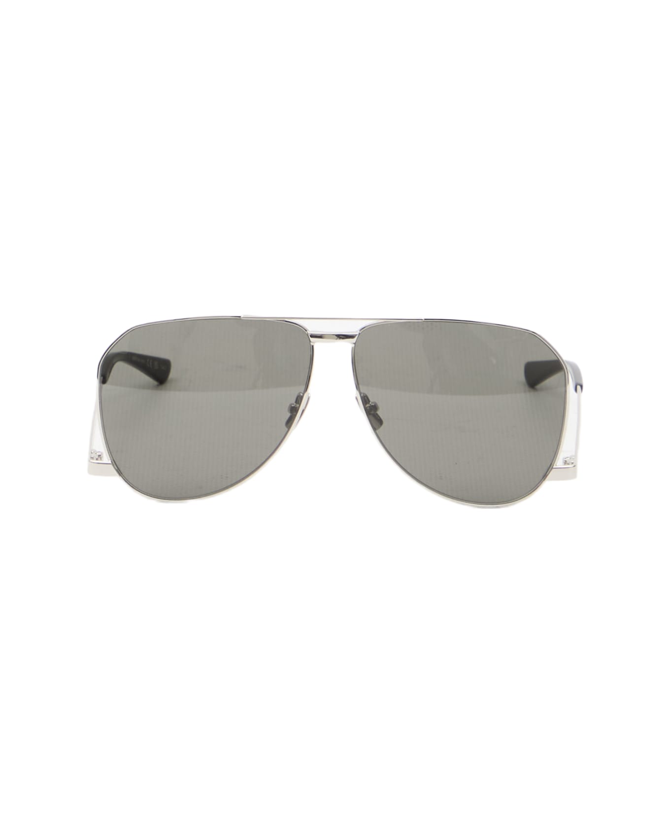 Saint Laurent Eyewear Sl 690 Dust Sunglasses - Metal Silver Grey