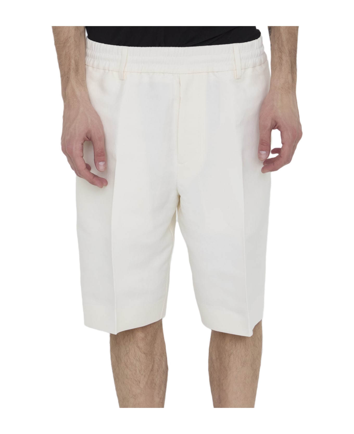 Burberry Tailored Bermuda Shorts - Pearl