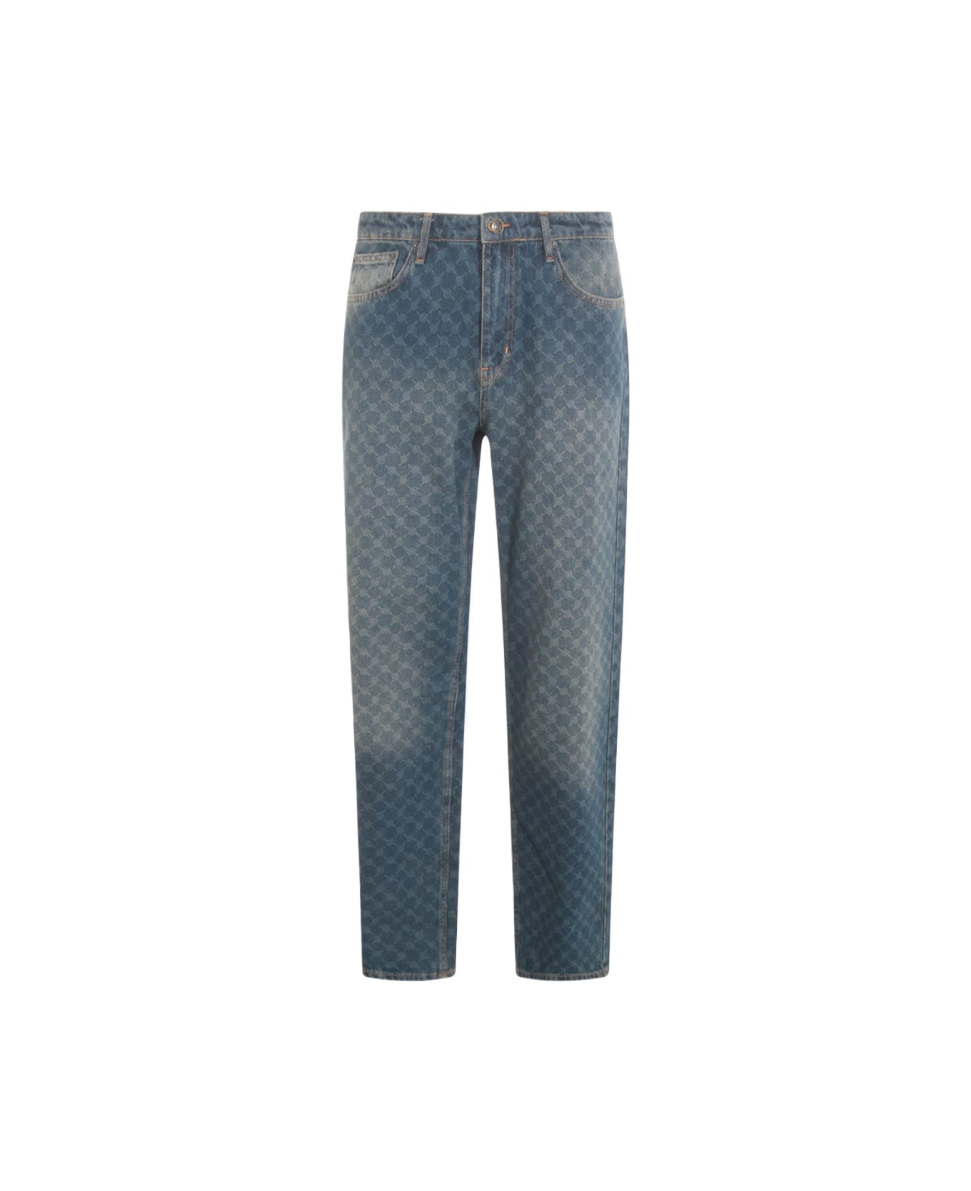 Daily Paper Blue Cotton Jeans - SAND BLUE