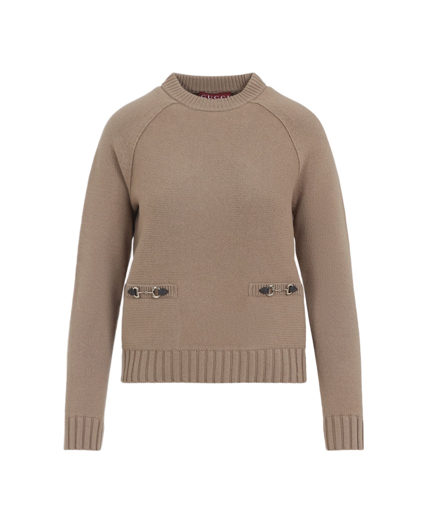 Gucci Morsetti Pullover - Cammello