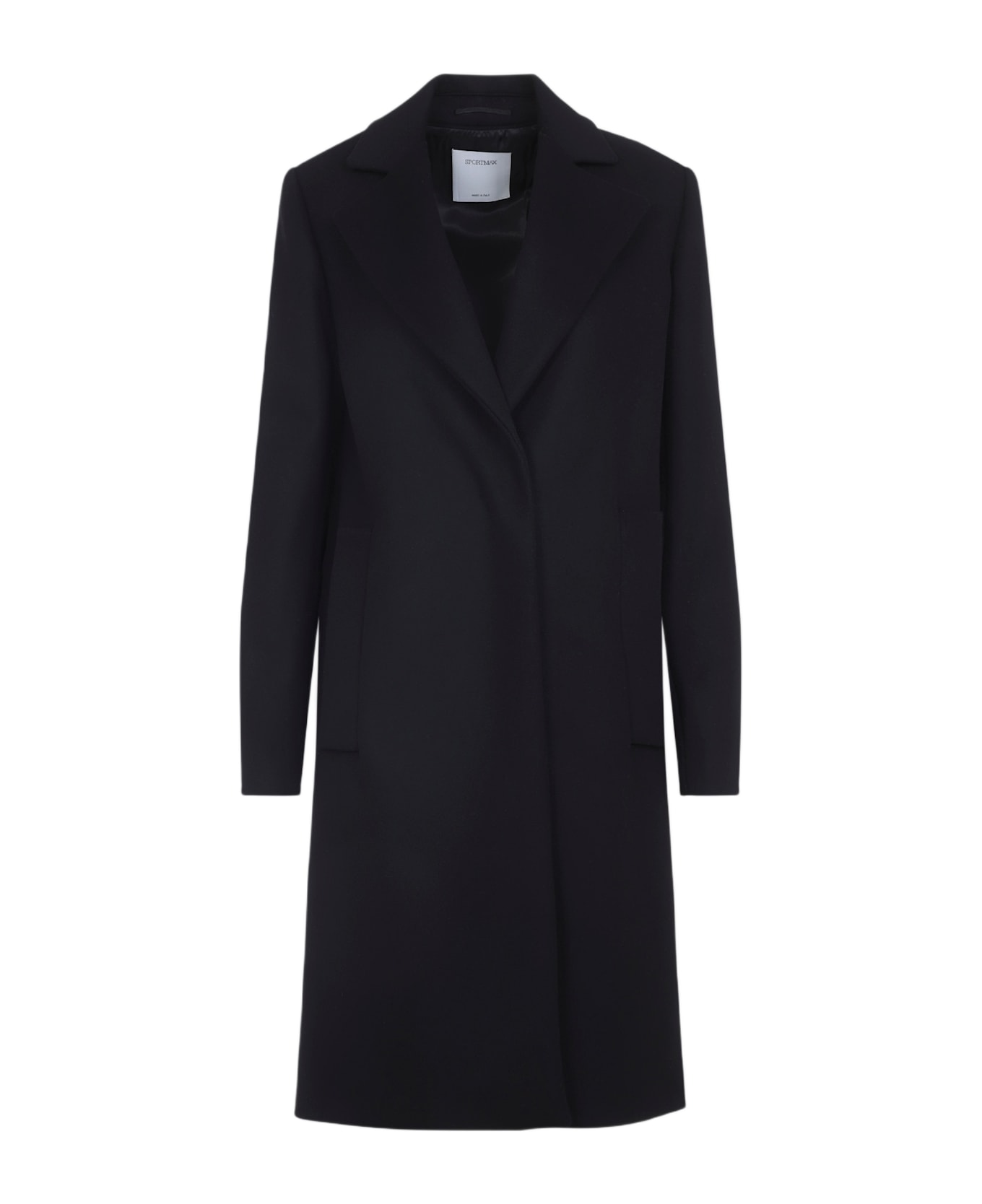 SportMax Ala Coat - Nero