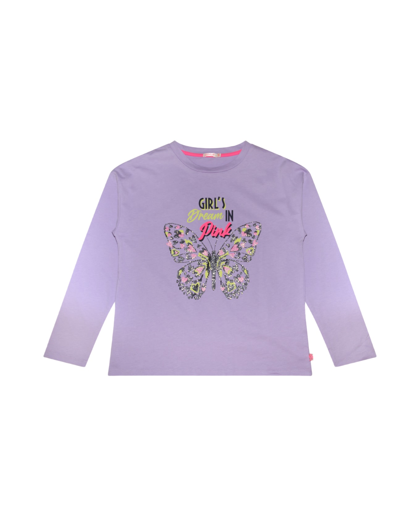 Billieblush Lilac Cotton T-shirt - MALVA Tシャツ＆ポロシャツ