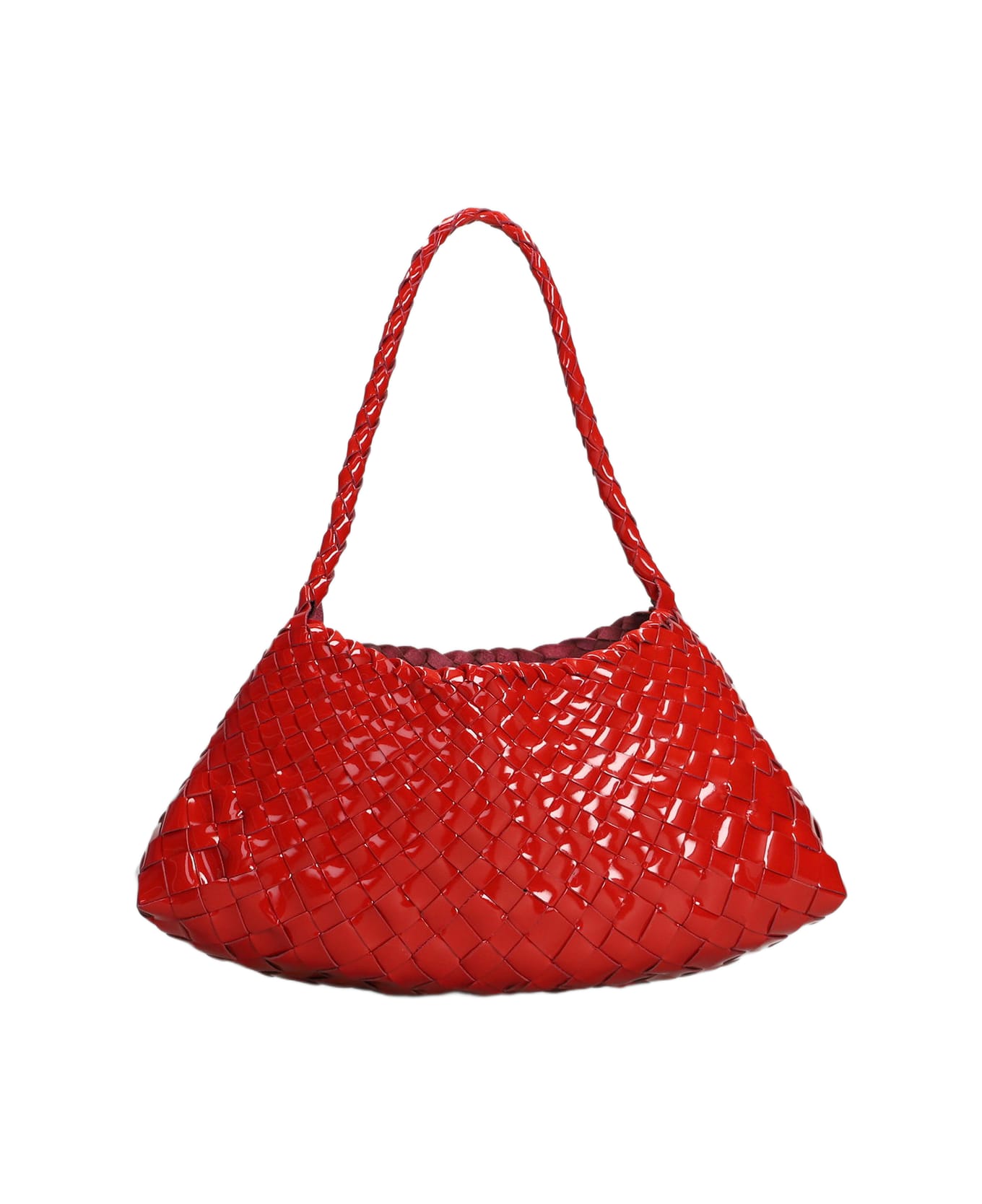 Dragon Diffusion Rosanna Mini Hand Bag In Red Leather - red
