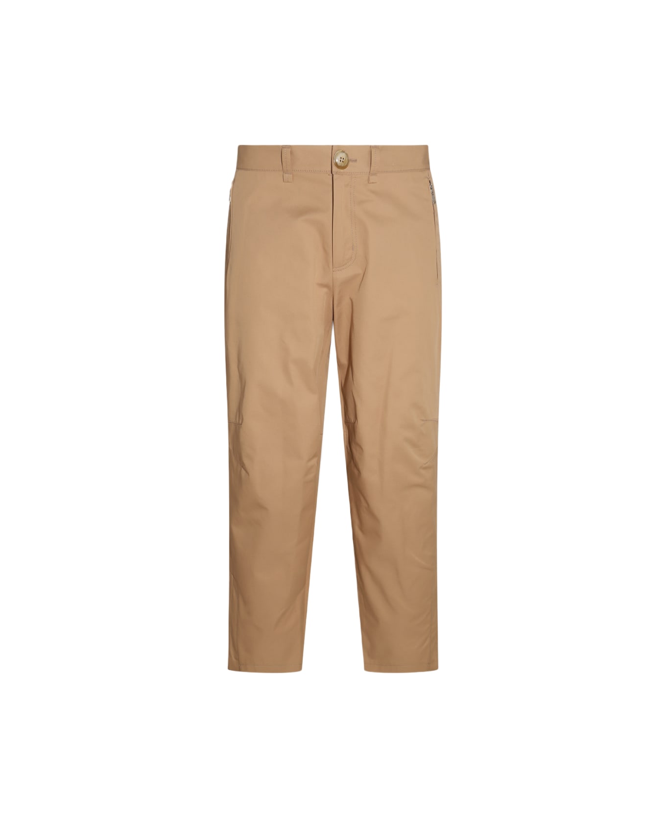 Lanvin Sand Cotton And Wool Blend Pants - SAND