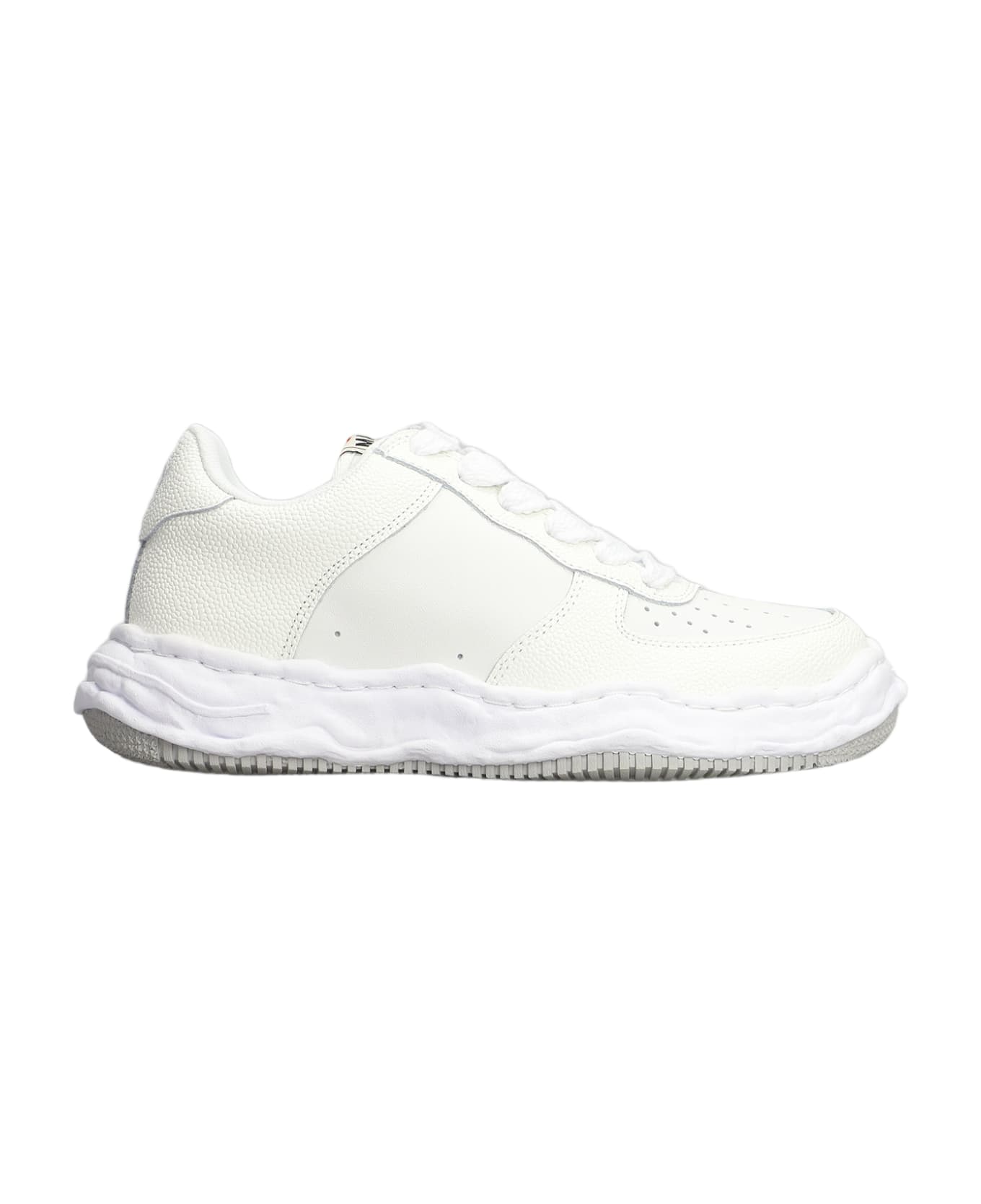 Mihara Yasuhiro Wayne Sneakers In White Leather - white