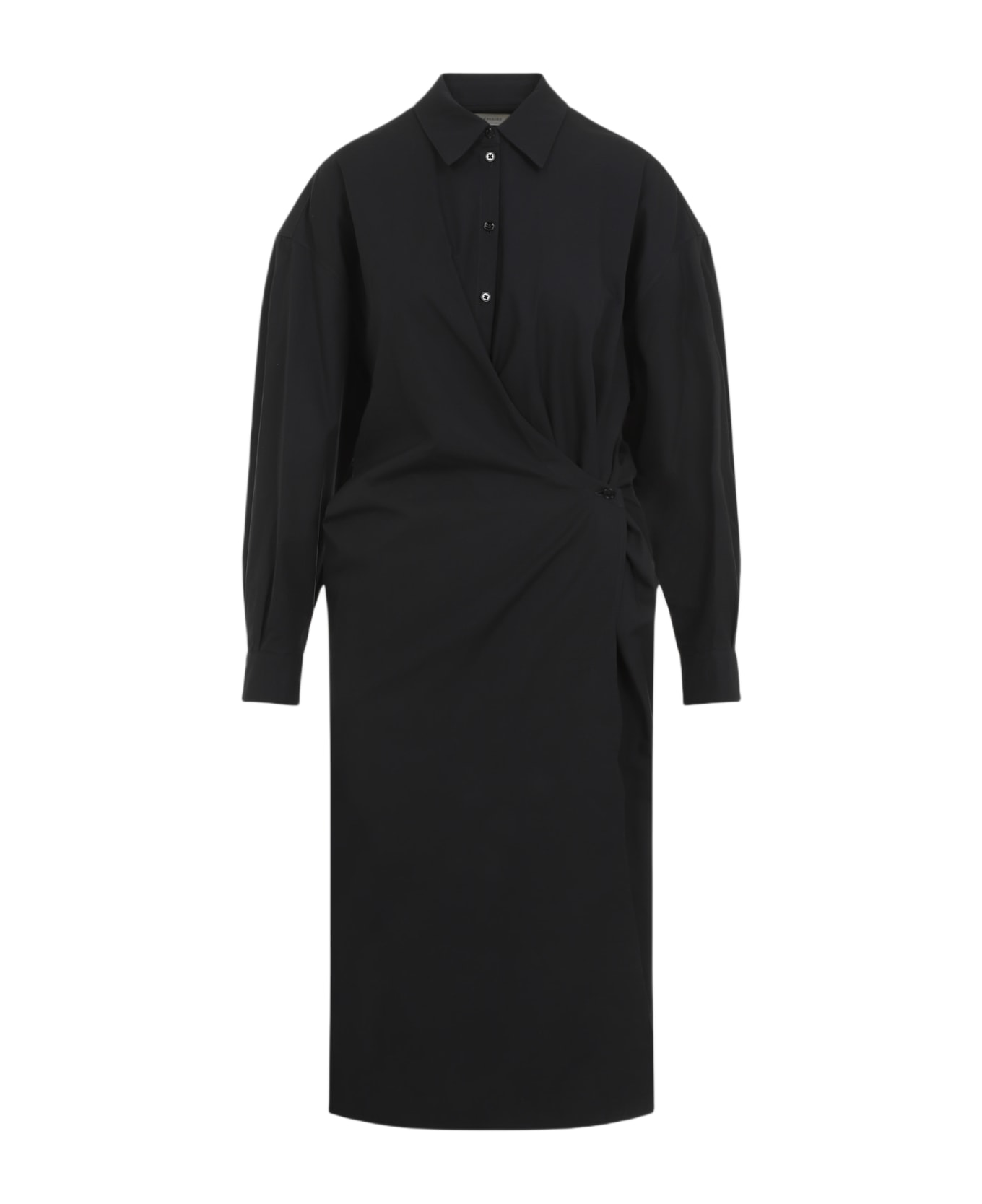 Lemaire Straight Collar Twisted Dress | italist