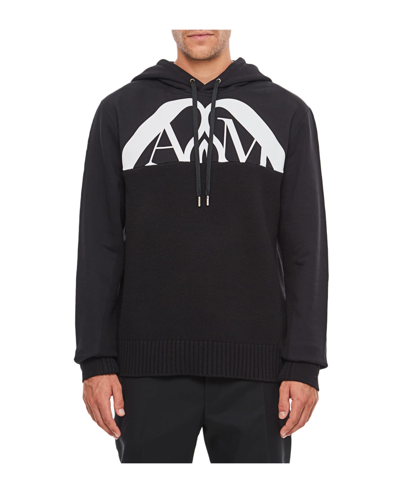 Alexander McQueen Sweatshirt With Logo - Black
