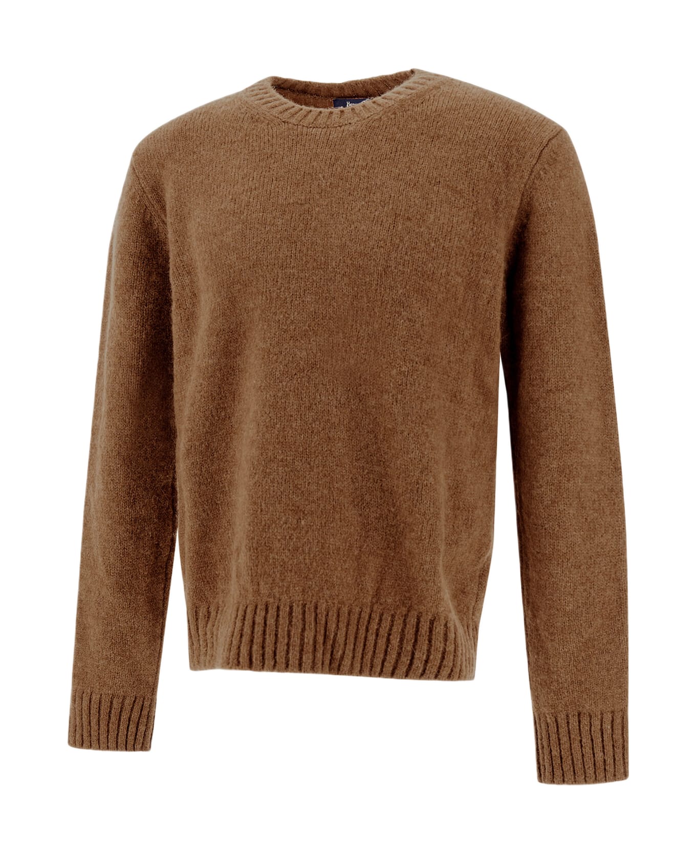Herno Crew-neck Knit - Cammello