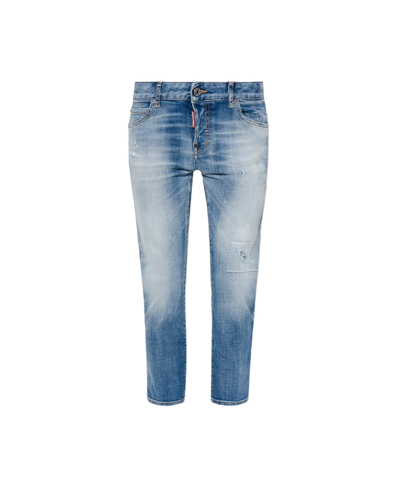 Dsquared2 'cool Girl Cropped' Jeans - Denim