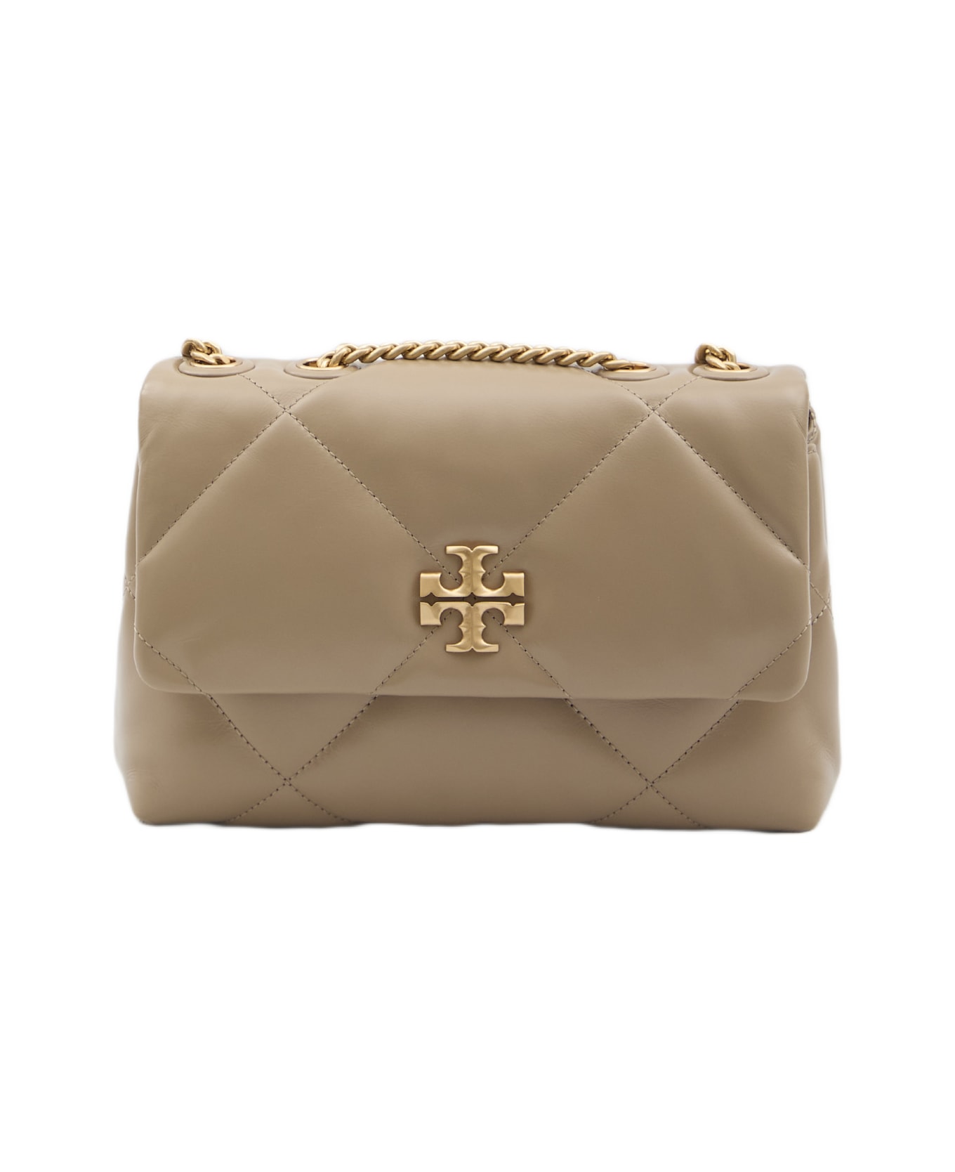 Tory Burch Kira Diamond Quilt Small Convertible Bag - BEIGE