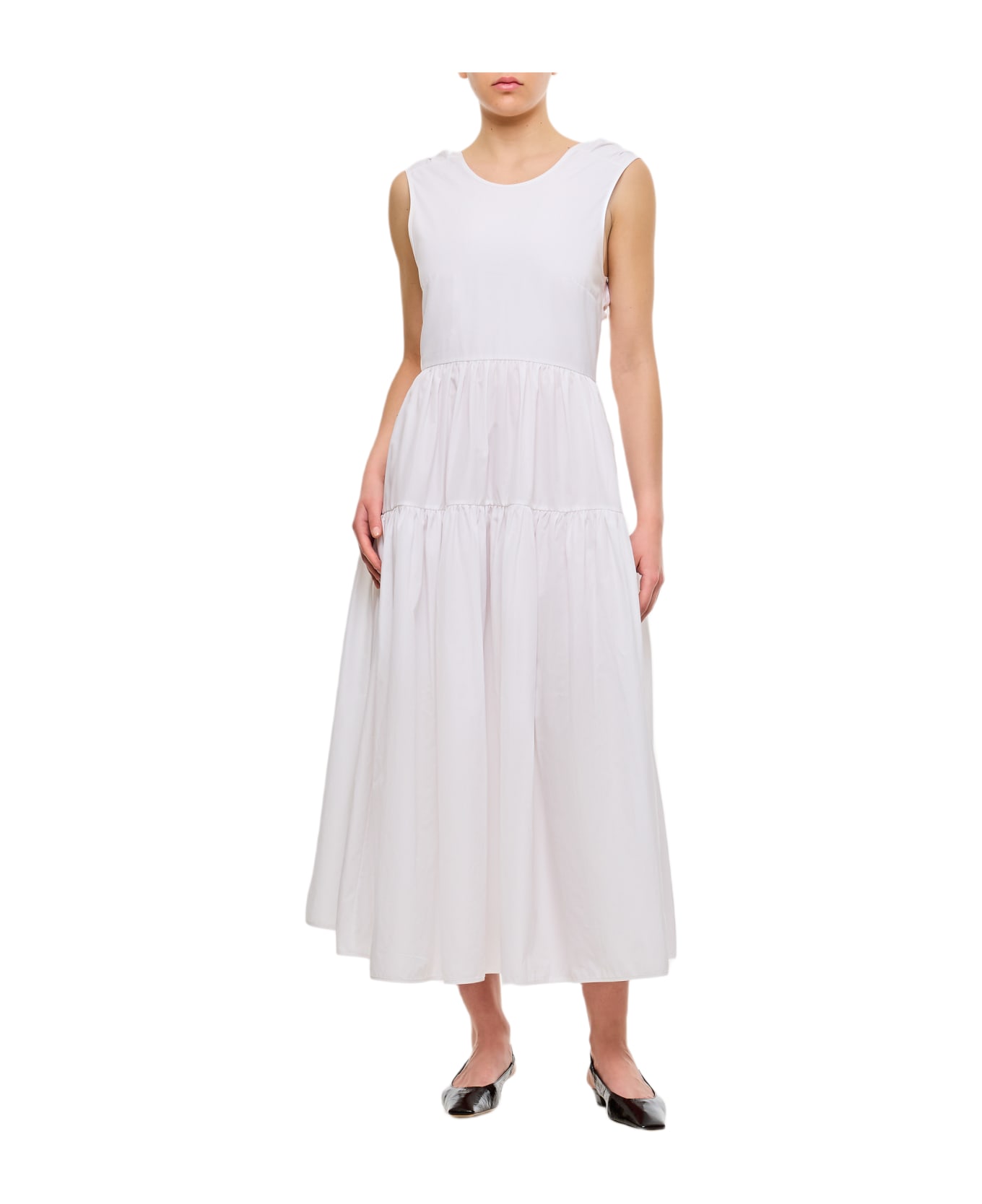 Cecilie Bahnsen Ruth Gown Cotton Dress - White