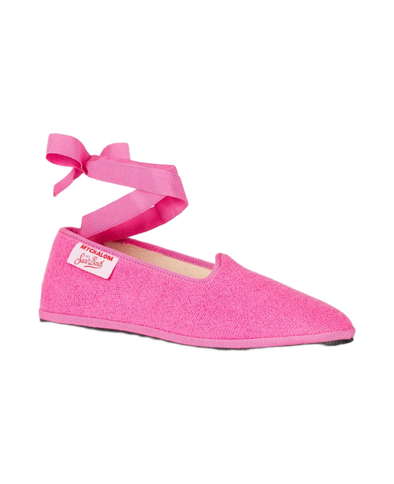 MC2 Saint Barth Girl Pink Terry Slipper Loafer | My Chalom Special Edition - PINK