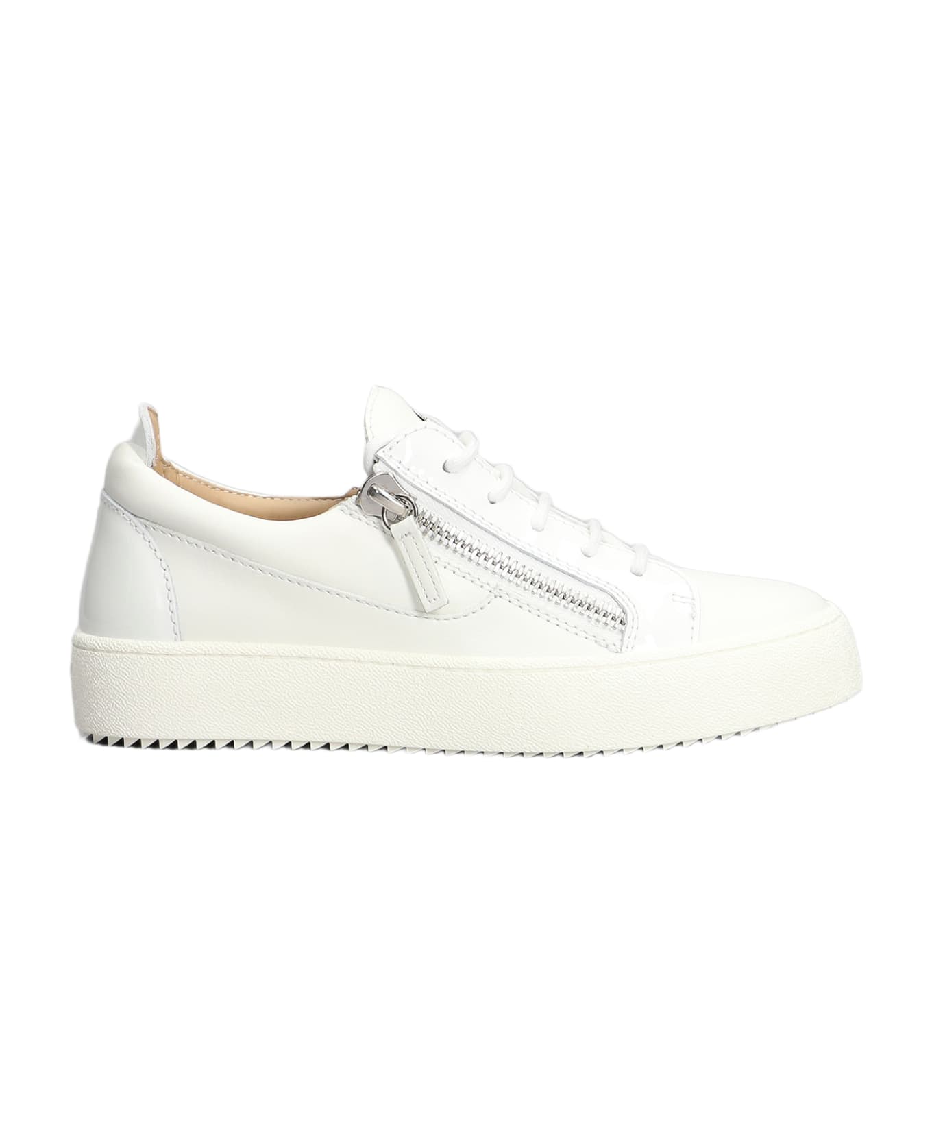 Giuseppe Zanotti Gail Sneakers In White Leather - white