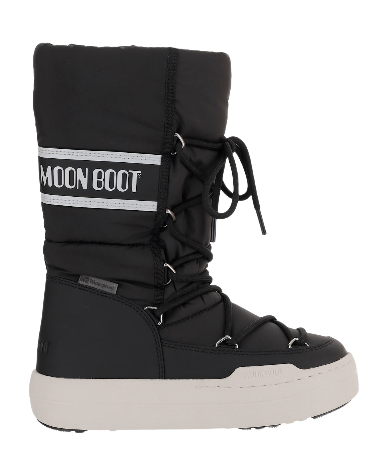 Moon Boot High Nylon Boots - Black