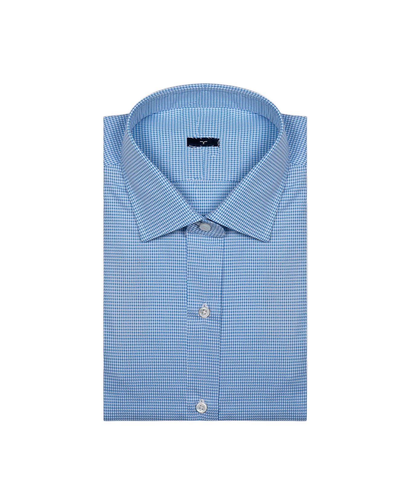 Larusmiani Handmade Shirt Mayfair Shirt - SkyBlue