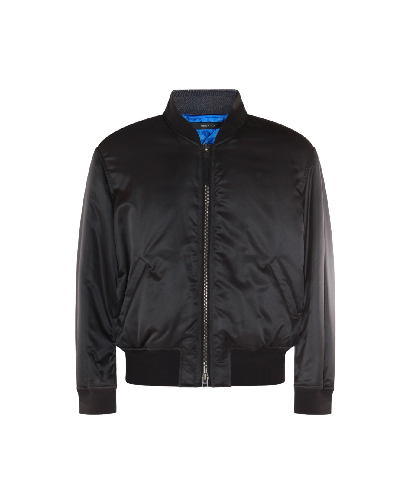 Tom Ford Dark Grey Silk Casual Jacket - Grey