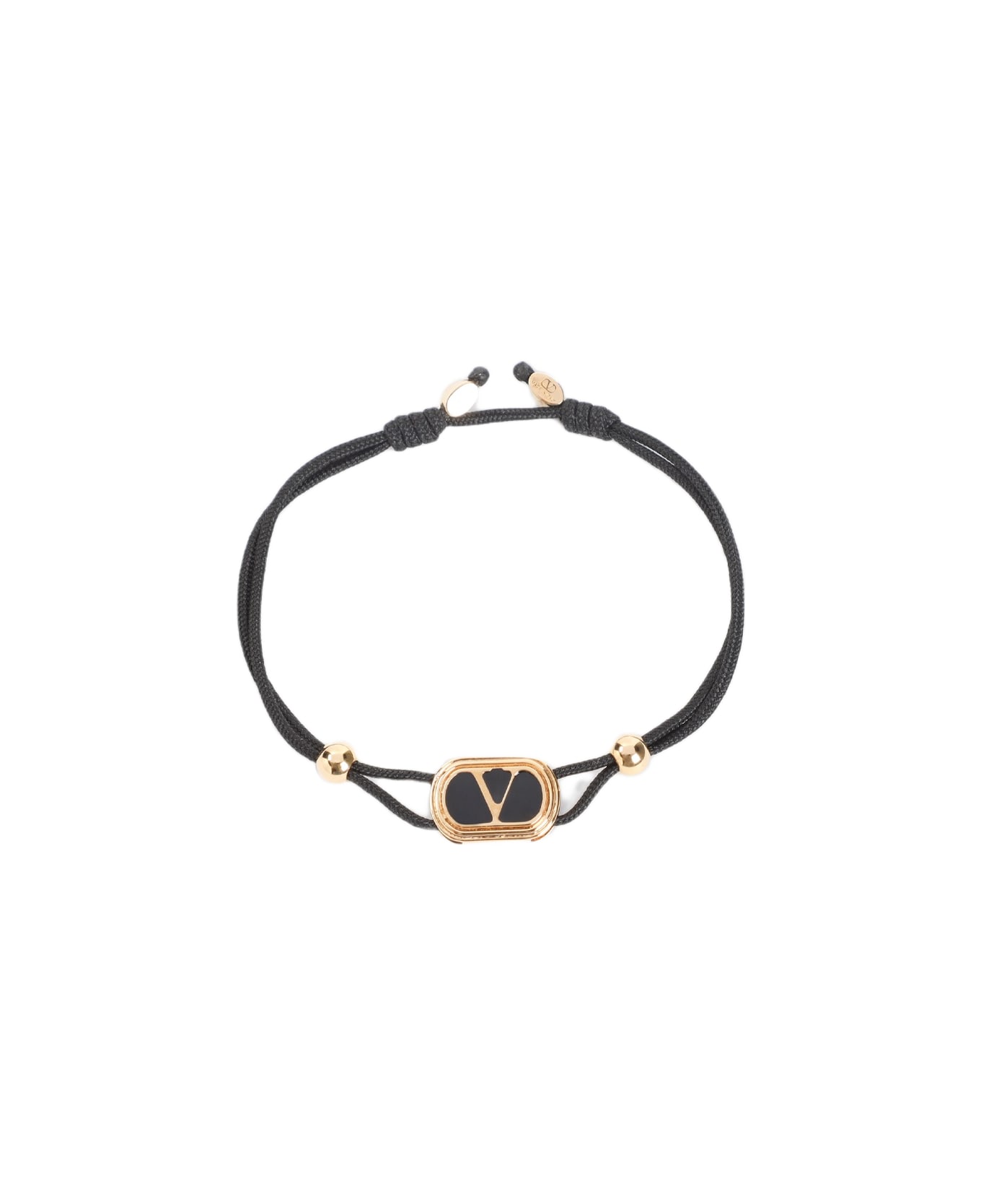 Valentino Garavani Ovalette Bracelet - Cmp Nero Oro Nero