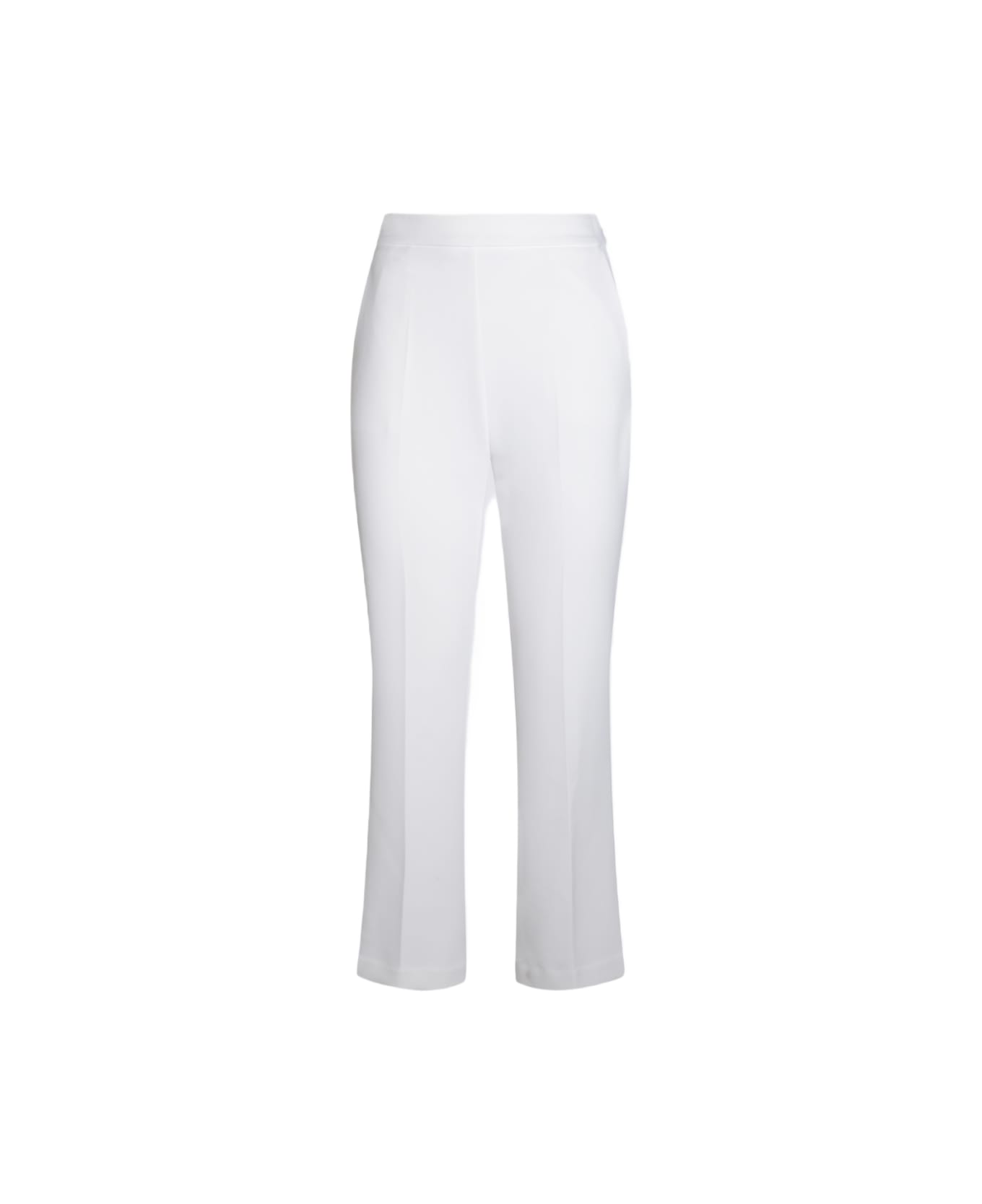 Elisabetta Franchi White Pants - Ivory