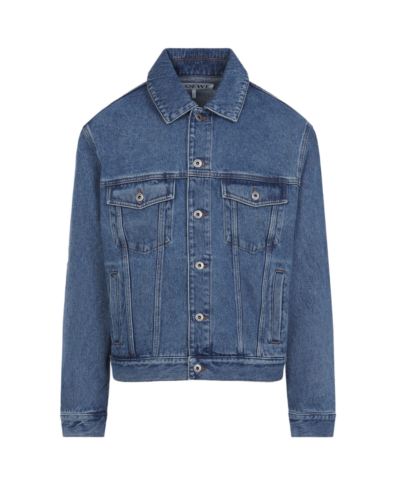 Loewe Anagram Jacket - Jeans Blue