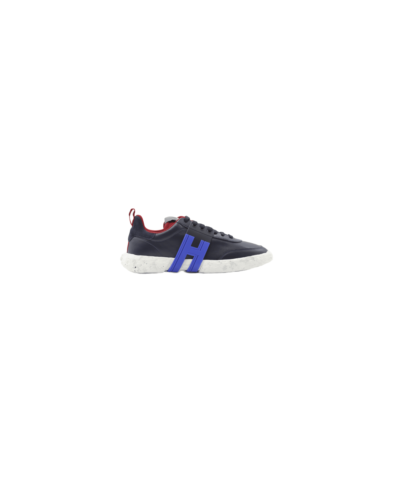 Hogan -3r Sneakers In Reconstituted Leather - Blue スニーカー