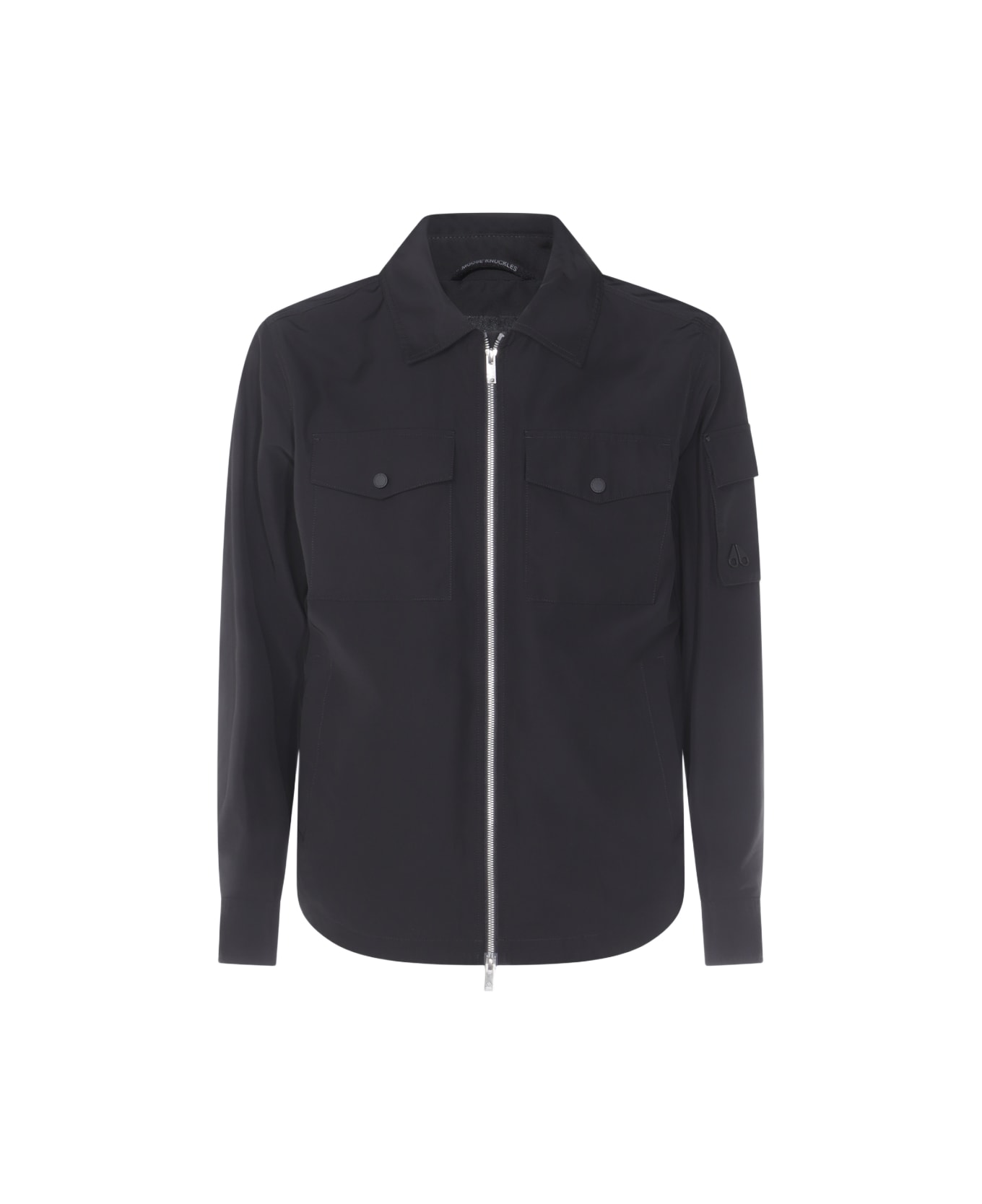 Moose Knuckles Black Shirt - Black