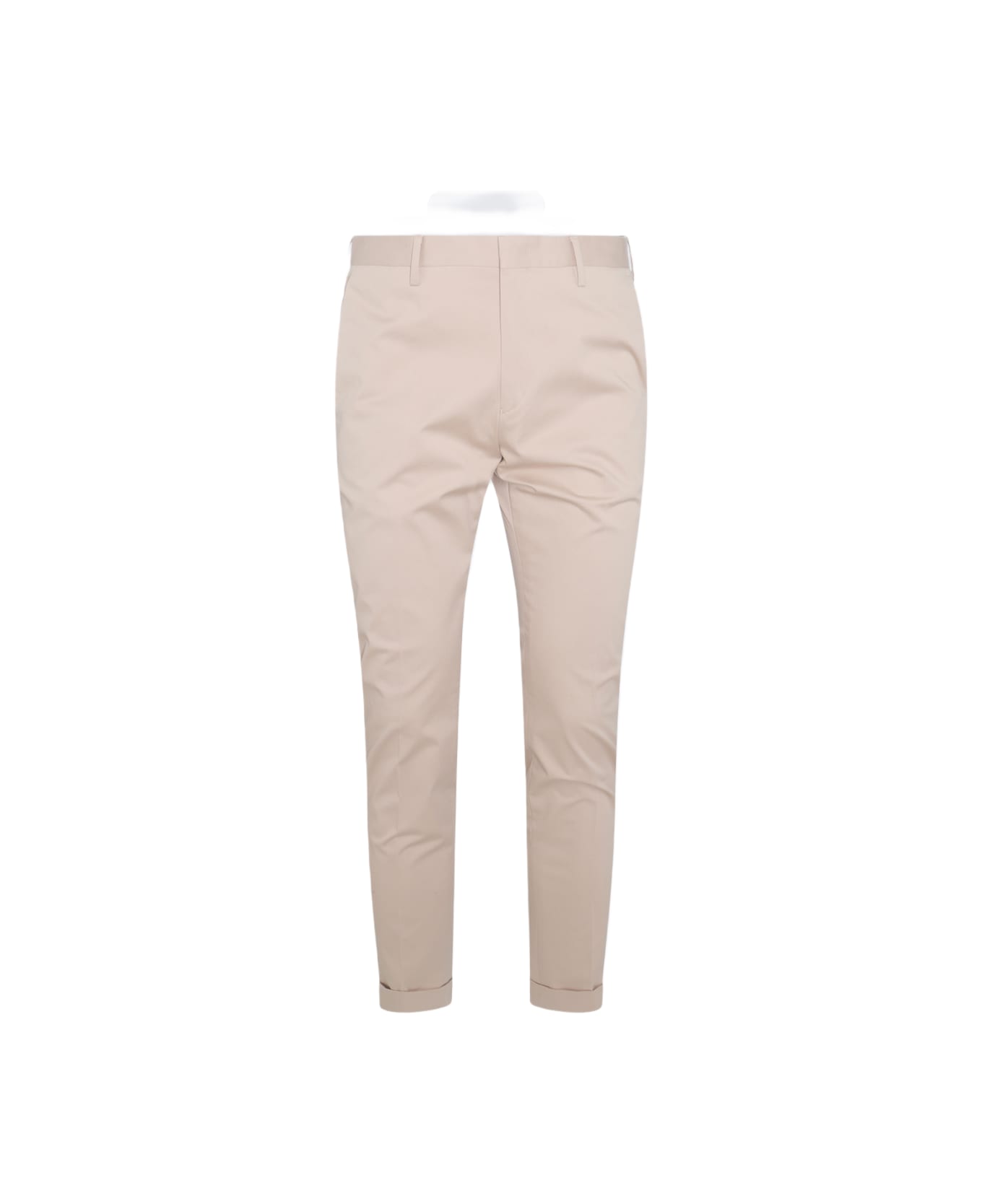 Paul Smith Beige Cotton Blend Trousers - SAND ボトムス
