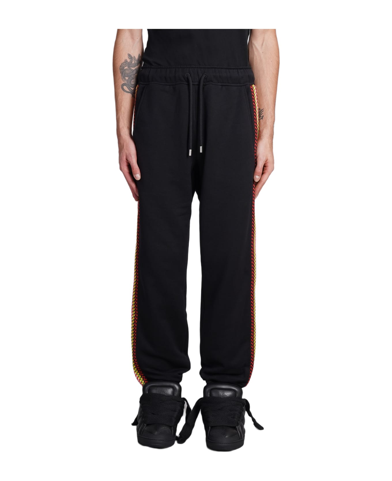Lanvin Pants In Black Cotton - 10