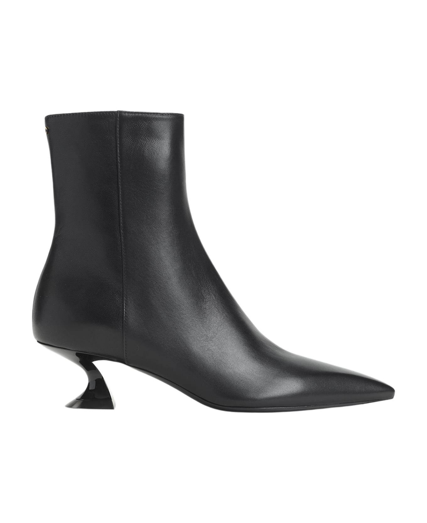 Lanvin Kitten Heell 50 Mm Ankle Boots - Black
