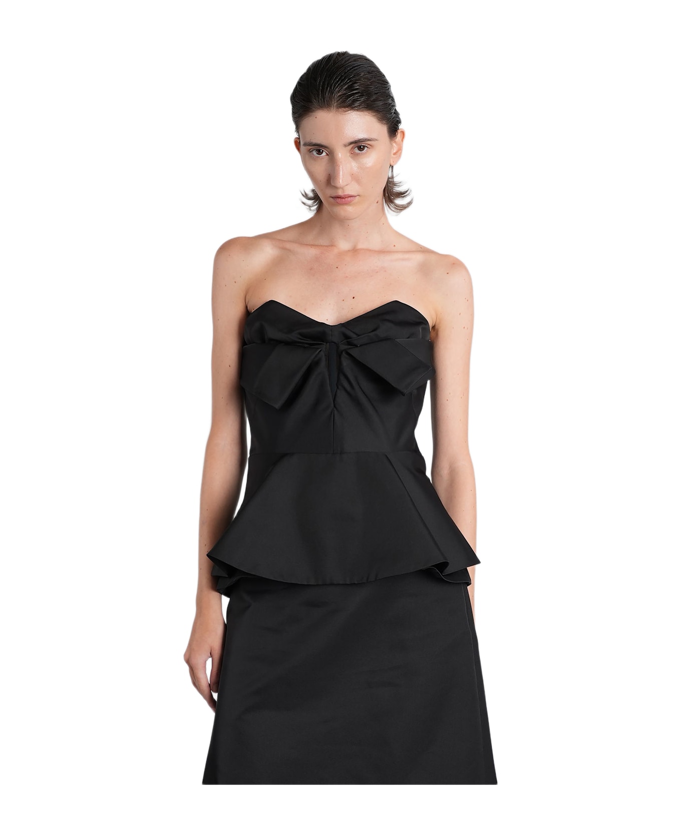 Alexander McQueen Topwear In Black Polyester - black