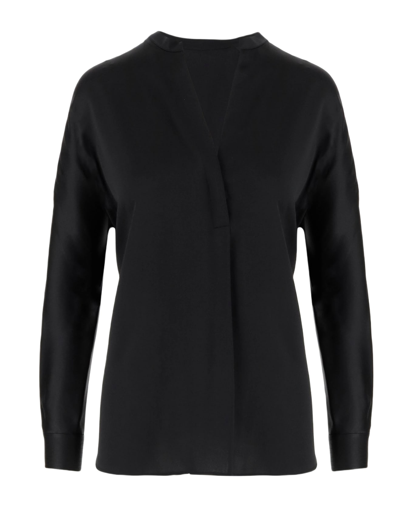 Vince Silk Shirt - Black