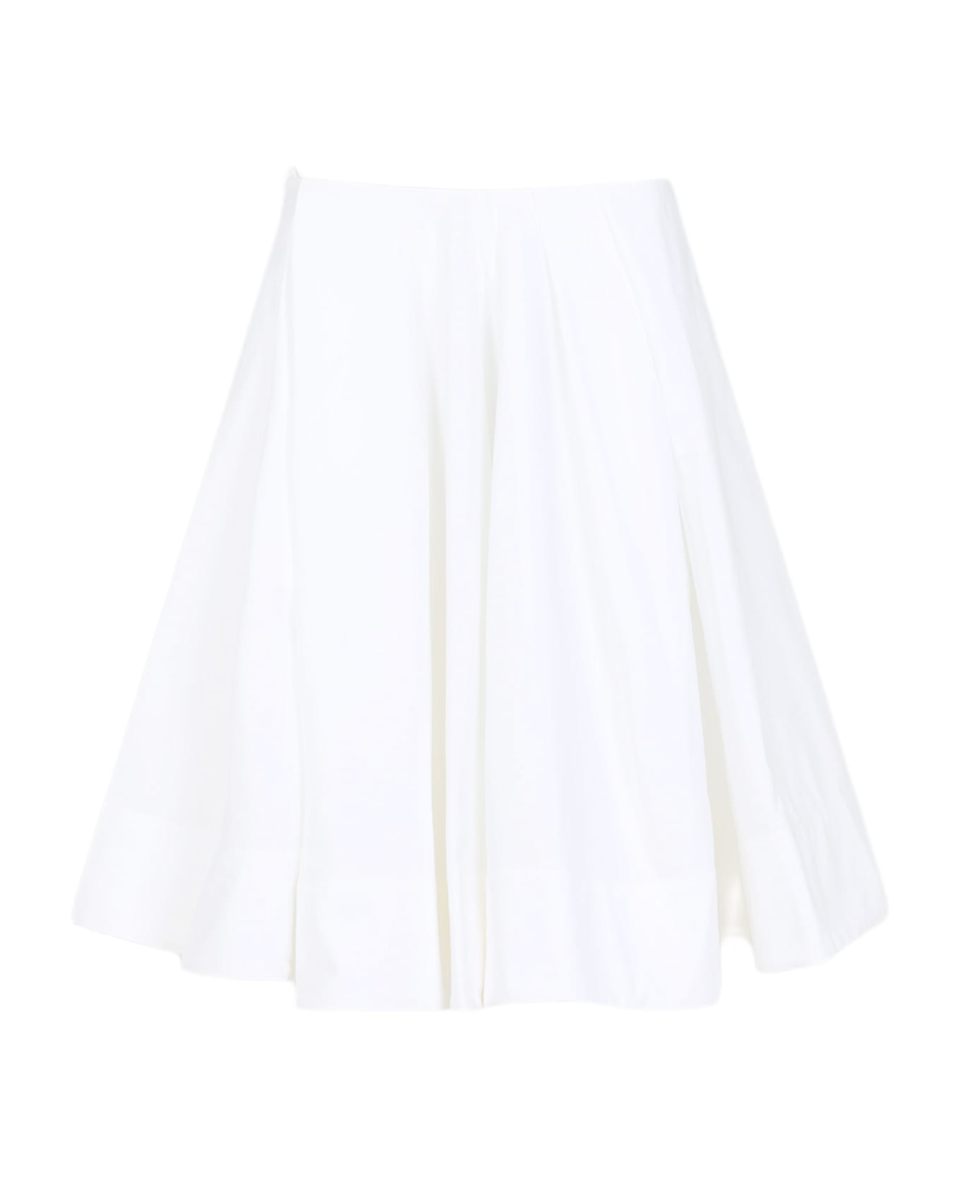 Jacquemus La Jupe Salon Skirt - White