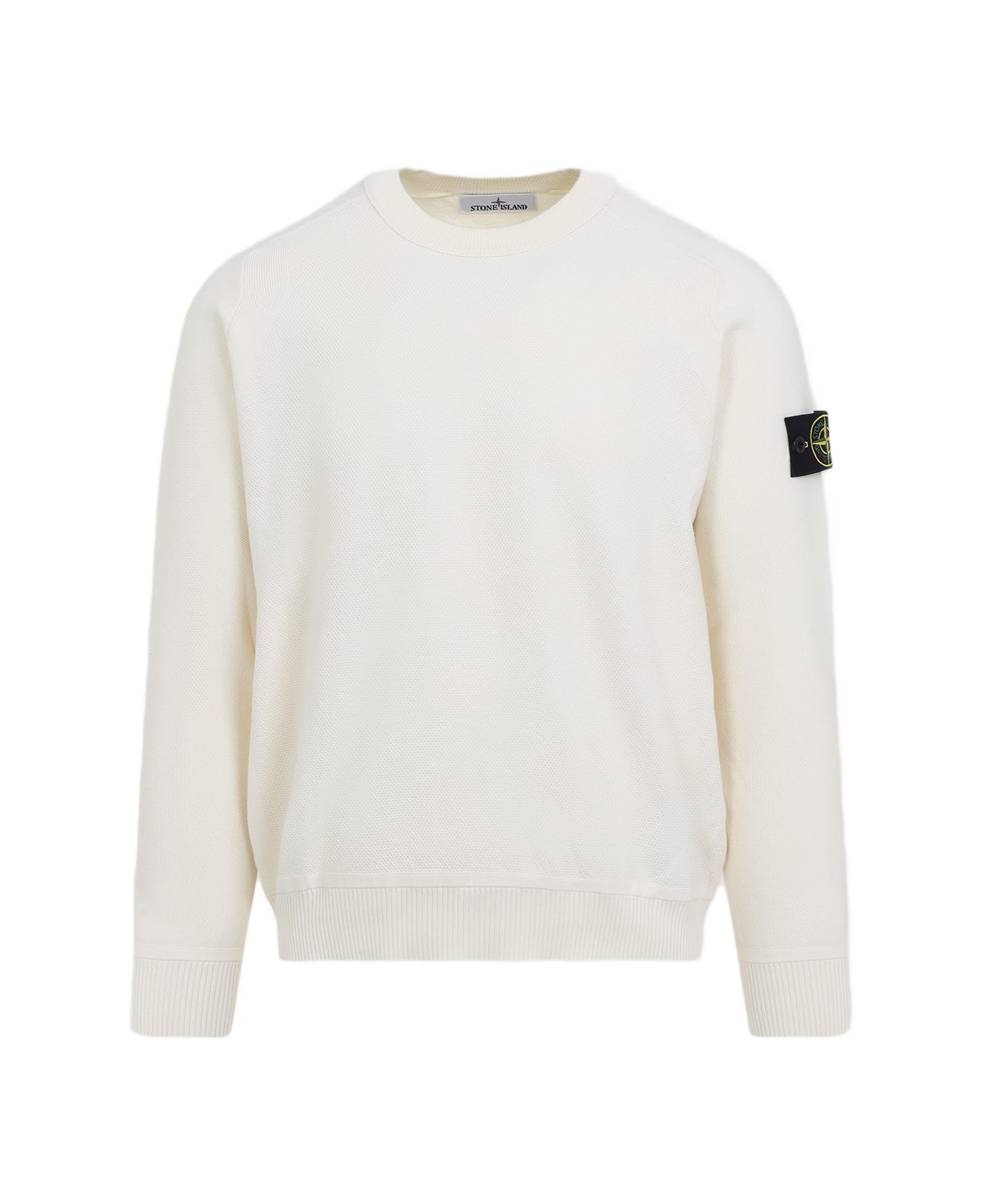 Stone Island Crew Neck - Ivory