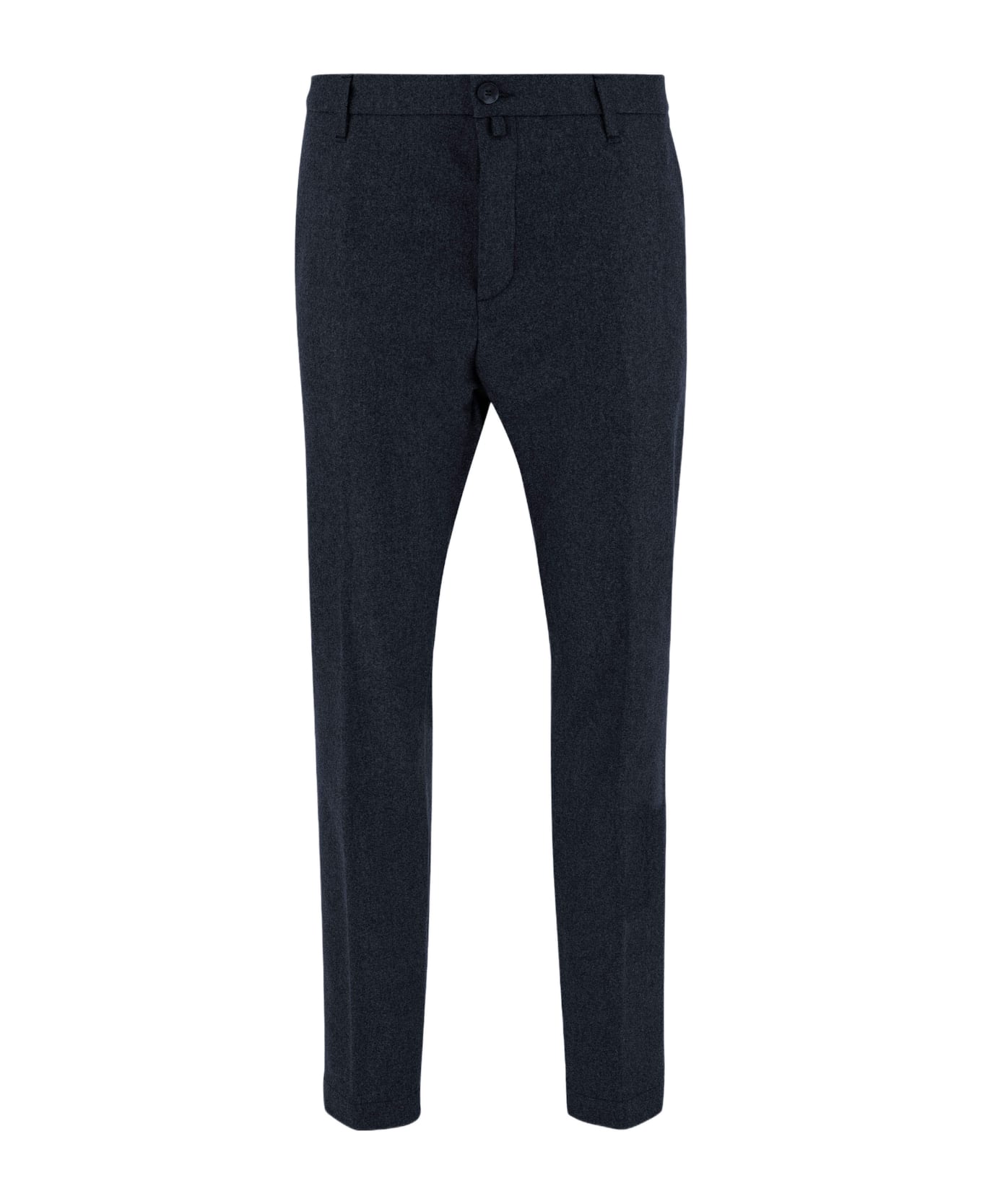 Jacob Cohen Stretch Cotton Blend Trousers - Grey