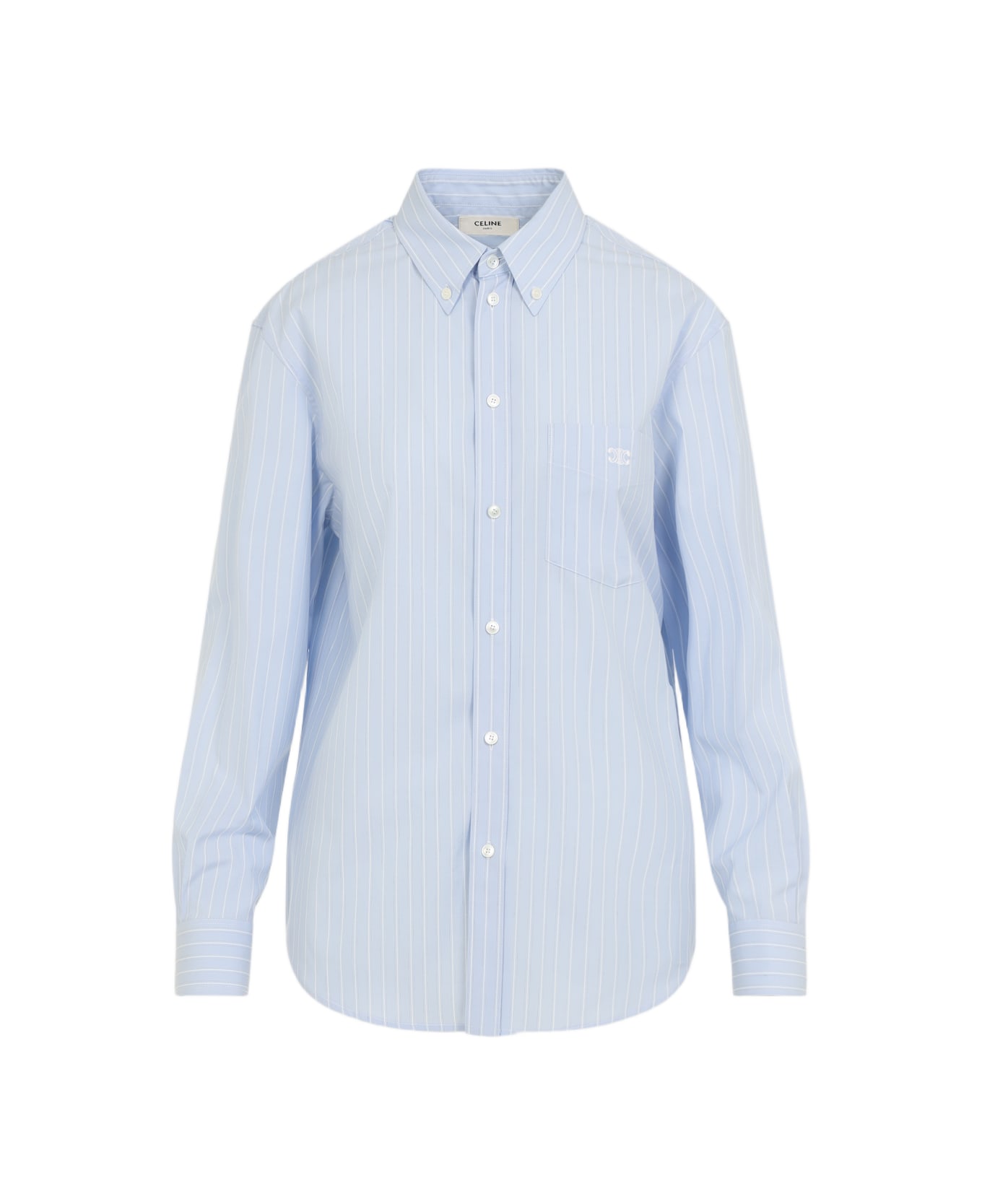 Celine Relaxed Shirt - BLEU/CRAIE/NAVY