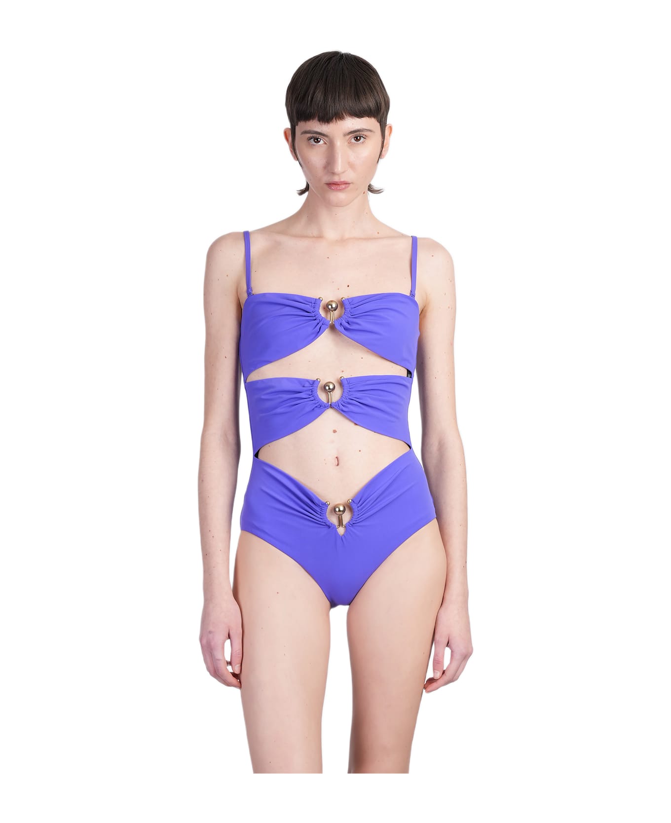 Christopher Esber Beachwear In Viola Polyamide - Viola