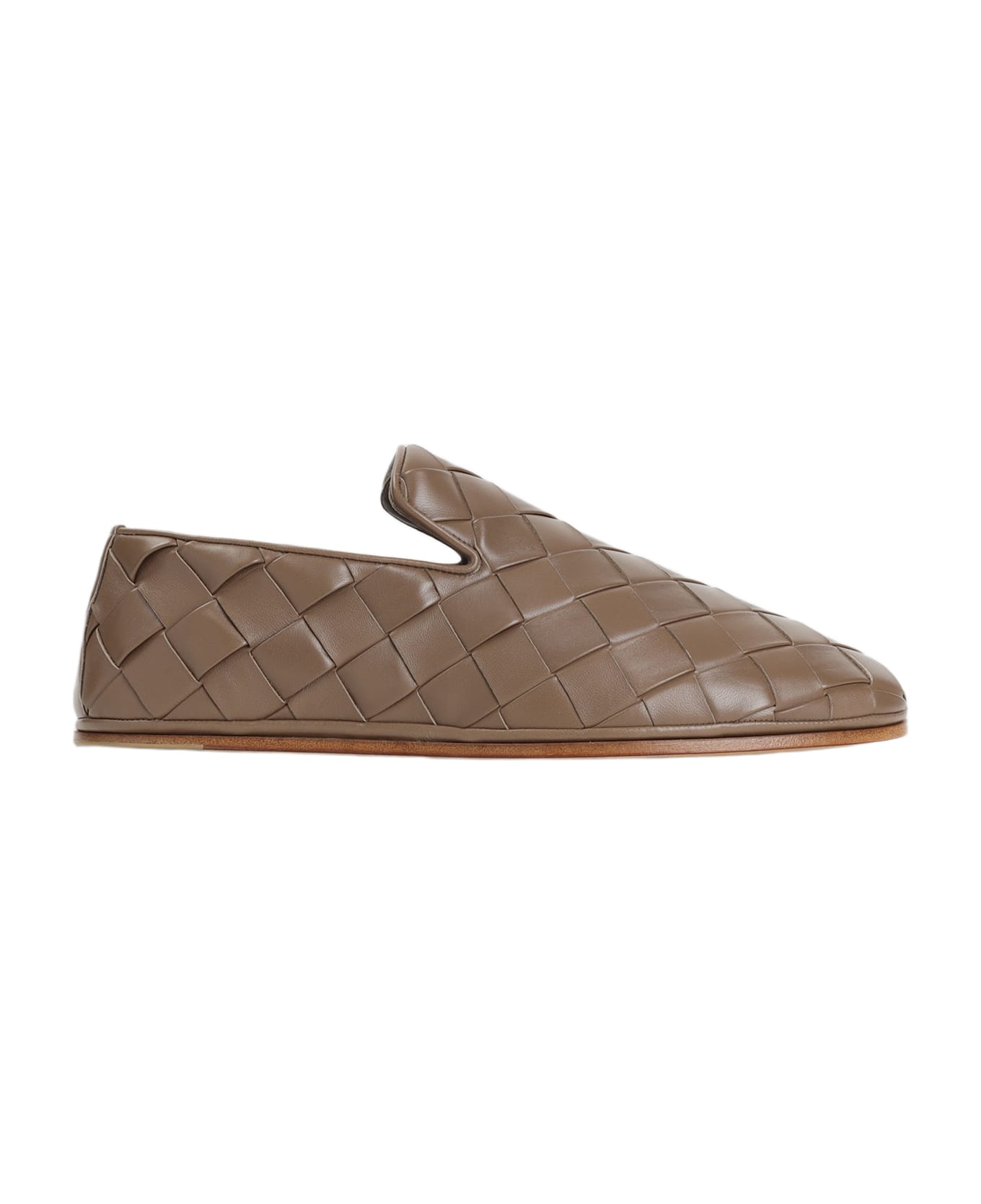 Bottega Veneta Sunday Slippers - Pinecone