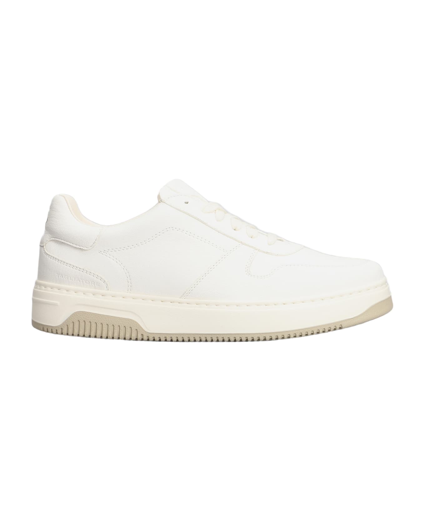 Tagliatore 0205 Sneakers In White Leather - white
