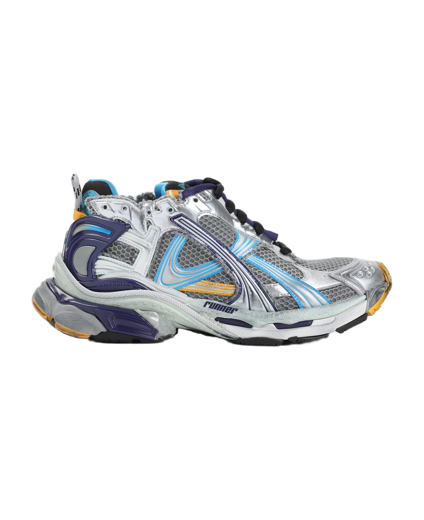 Balenciaga Runner - Grey Blue Orange