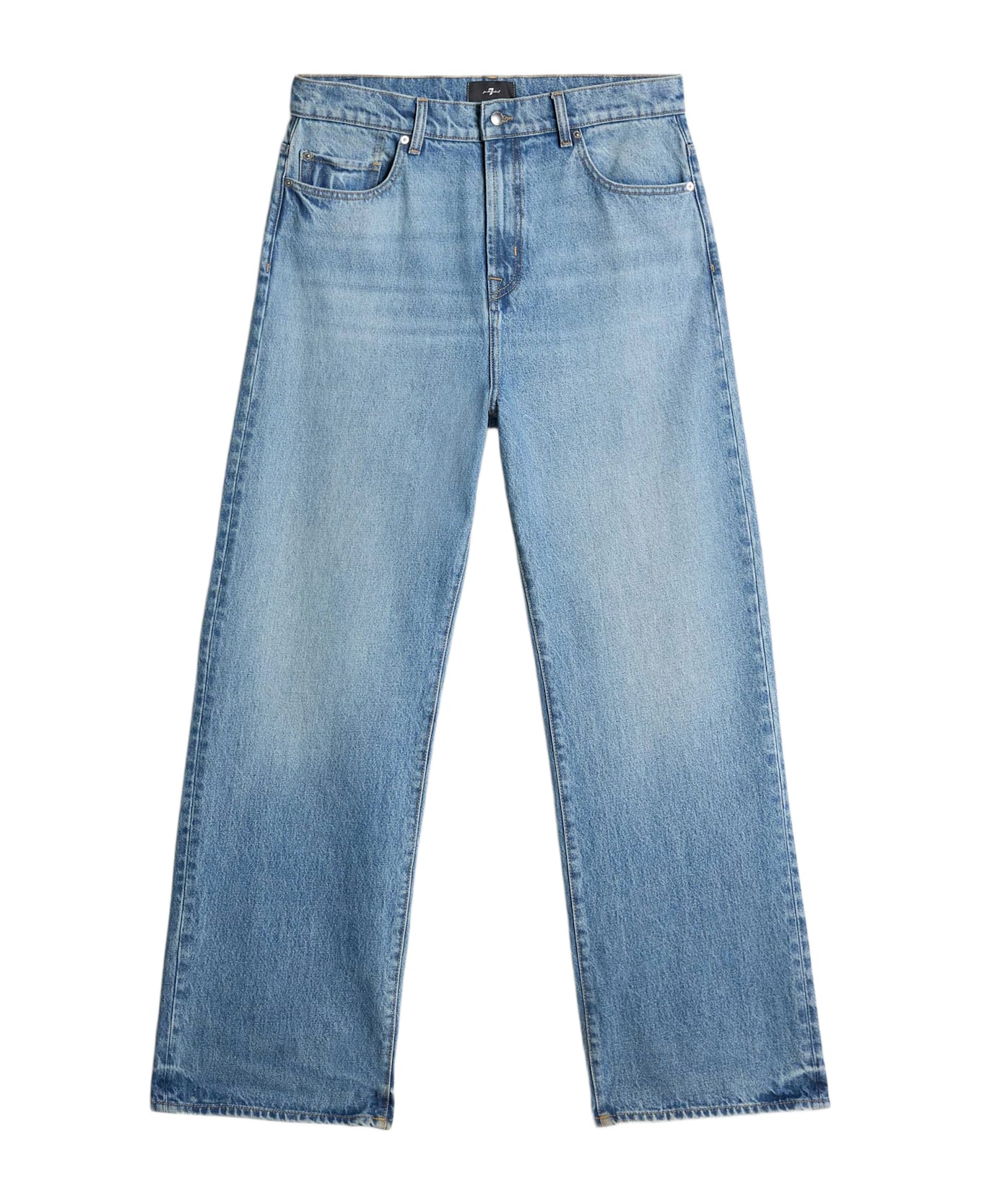 7 For All Mankind Wide Leg Mason - Light Blue
