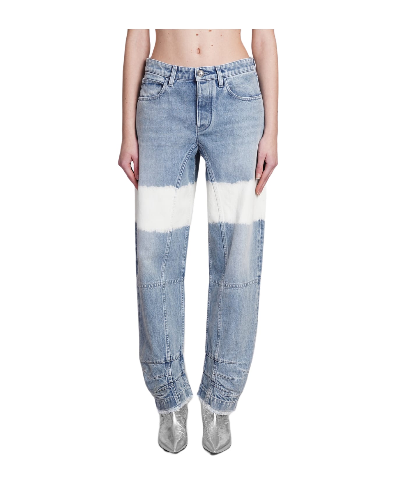 Jil Sander Light Blue Organic Cotton Jeans