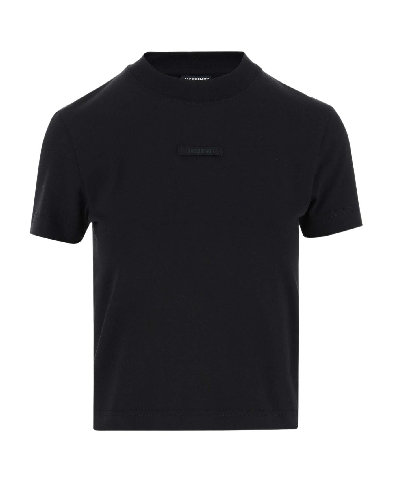 Jacquemus Le T-shirt Grosgrain - Black