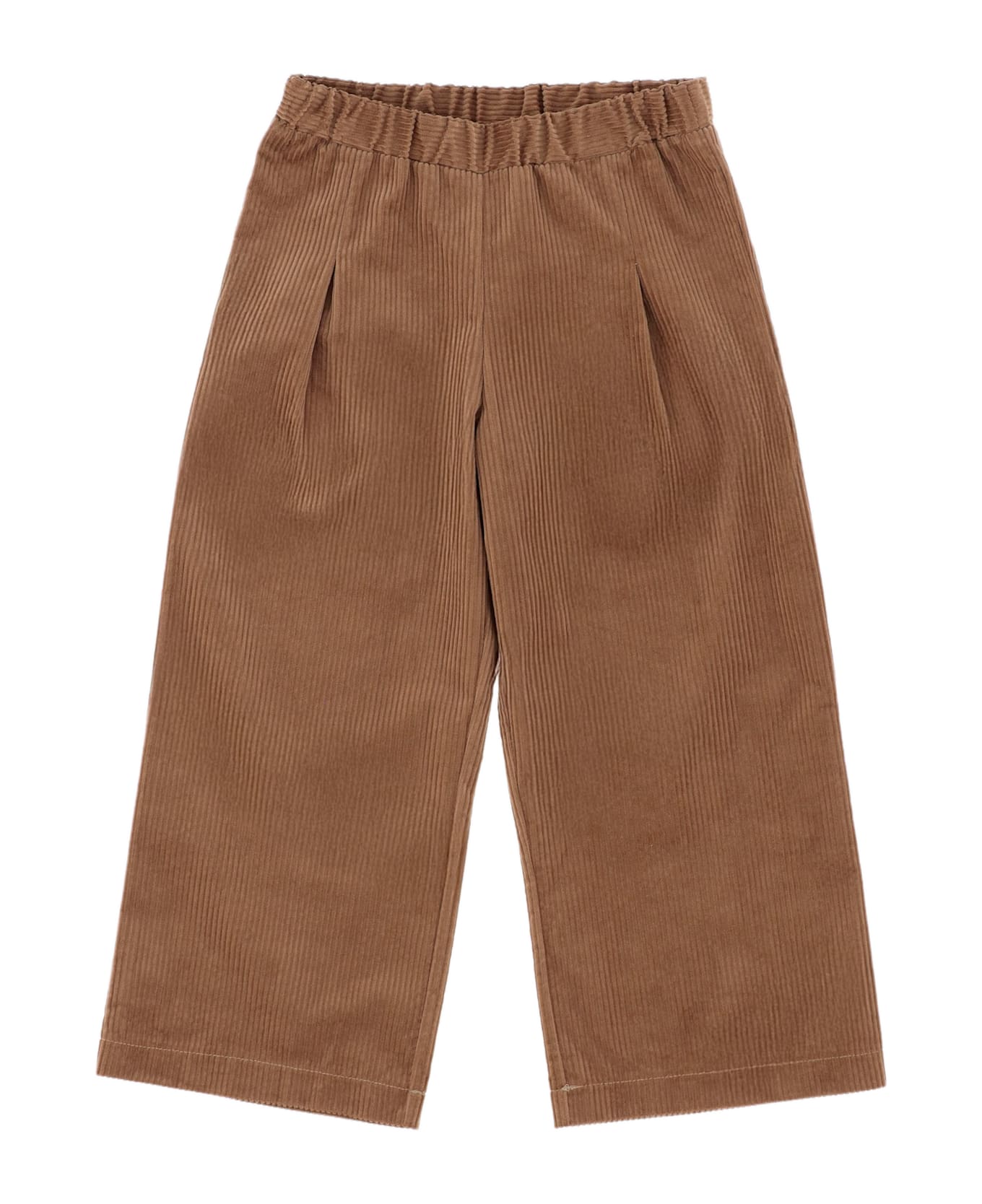 Nicoletta Fanna Corduroy Trousers - Brown