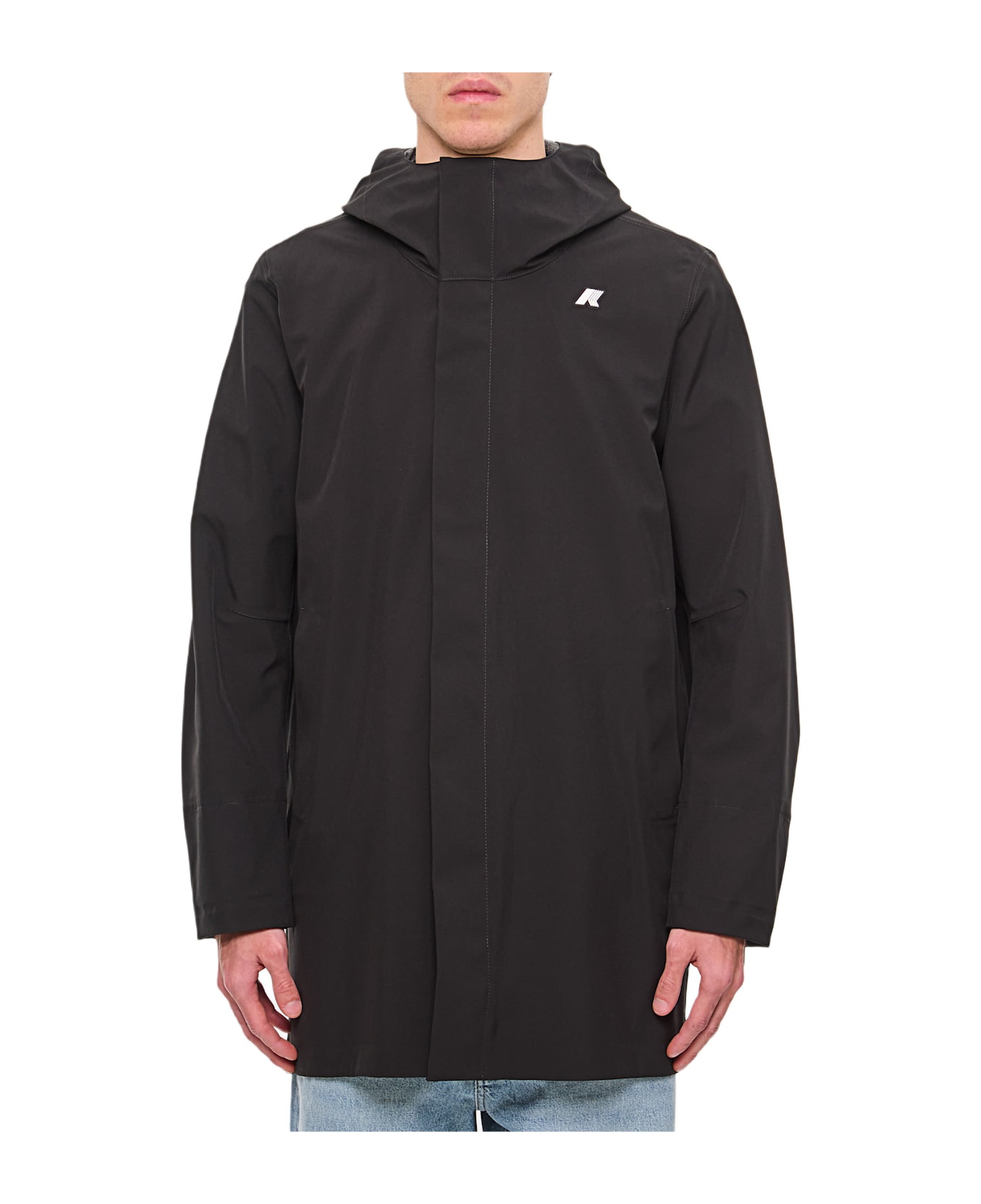 K-Way Jacket Tommy Bonded - Black
