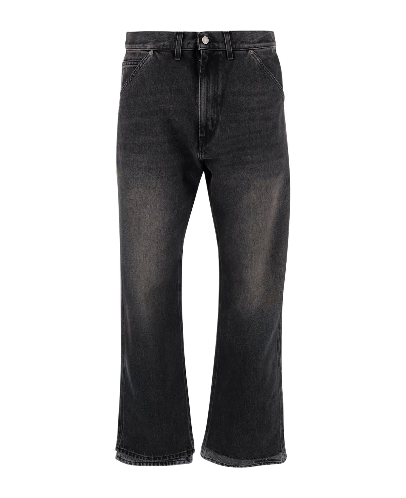 Haikure Jeans Washed Effect - Black