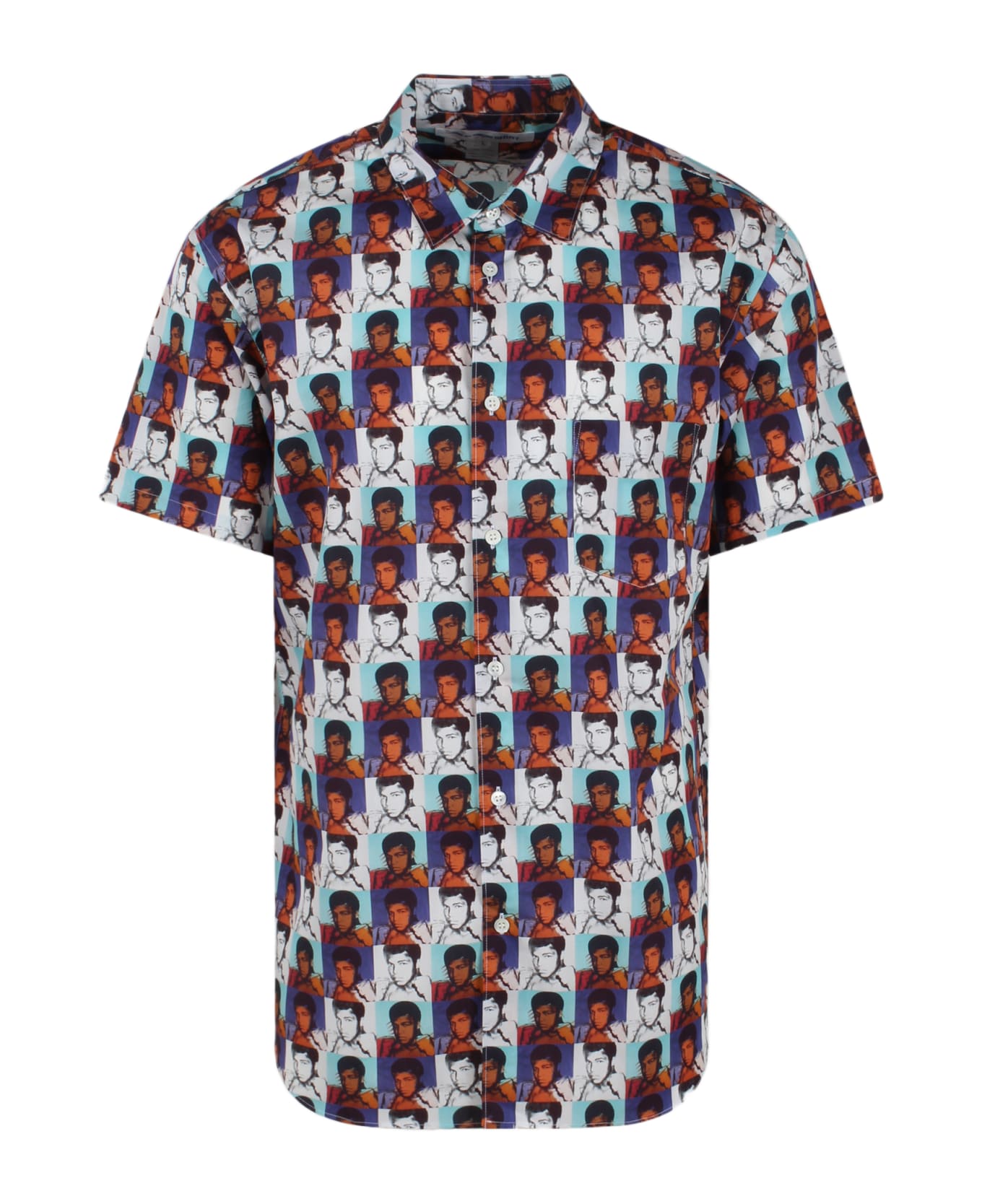 Comme des Garçons Shirt Muhammad Ali Printed Shirt - Multicolour