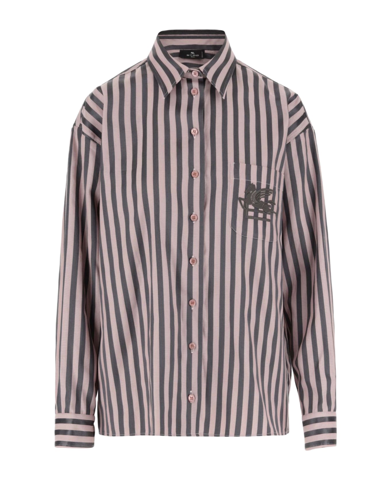 Etro Shirt With Logo - Red